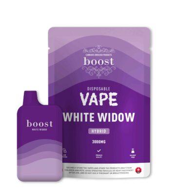 Boost Disposable THC Vape Cartridge – White Widow 3g